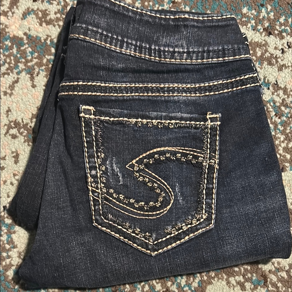 Stylish Dark Blue Jeans